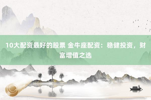 10大配资最好的股票 金牛座配资：稳健投资，财富增值之选