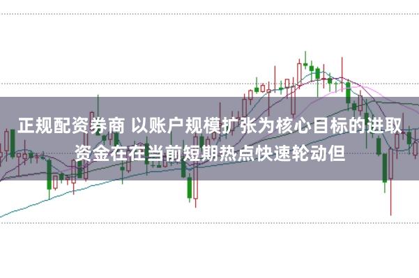 正规配资券商 以账户规模扩张为核心目标的进取资金在在当前短期热点快速轮动但