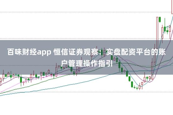 百味财经app 恒信证券观察：实盘配资平台的账户管理操作指引